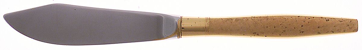 Florentine Golden (Sterling, 1962) Hollow Handle Master Butter Knife by Kirk Stieff-1