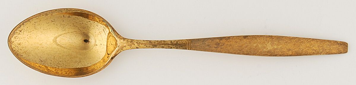 Florentine Golden (Sterling, 1962) Teaspoon by Kirk Stieff-1