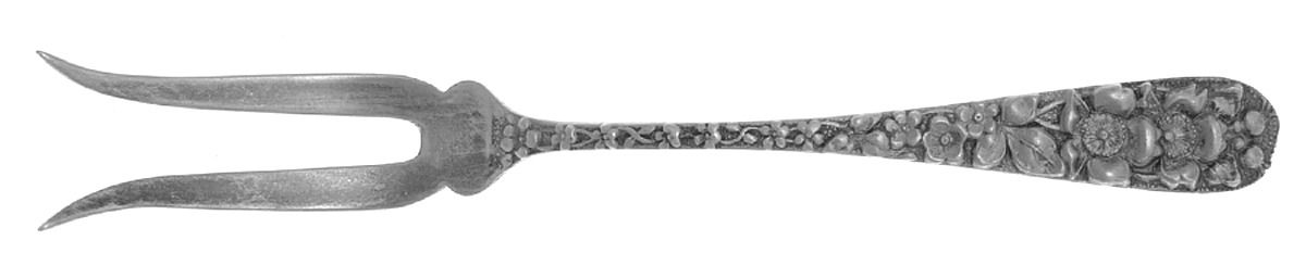 Forget-Me-Not (Sterling, 1910) Lemon Fork by Kirk Stieff-1