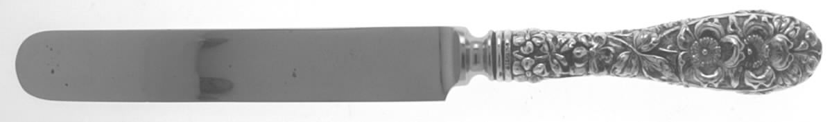 Forget-Me-Not (Sterling, 1910) Blunt Hollow Knife with Bolster by Kirk Stieff-1