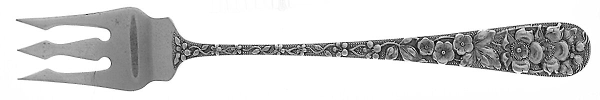 Forget-Me-Not (Sterling, 1910) Olive Fork by Kirk Stieff-1