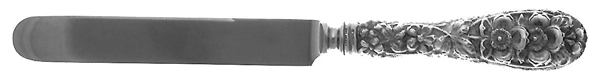 Forget-Me-Not (Sterling, 1910) Hollow Handle Youth Knife by Kirk Stieff-1