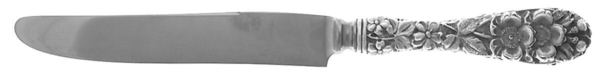 Forget-Me-Not (Sterling, 1910) New French Hollow Knife with Bolster by Kirk Stieff-1