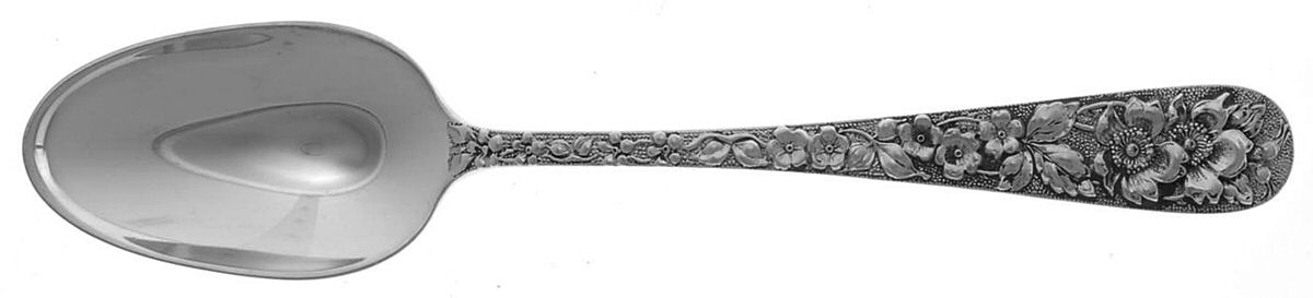 Forget-Me-Not (Sterling, 1910) Teaspoon by Kirk Stieff-1