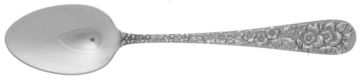 Forget-Me-Not (Sterling, 1910) Five O'Clock Teaspoon by Kirk Stieff-1