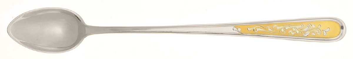 Golden Calvert-Engraved (Sterling, 1982) Iced Tea Spoon by Kirk Stieff-1