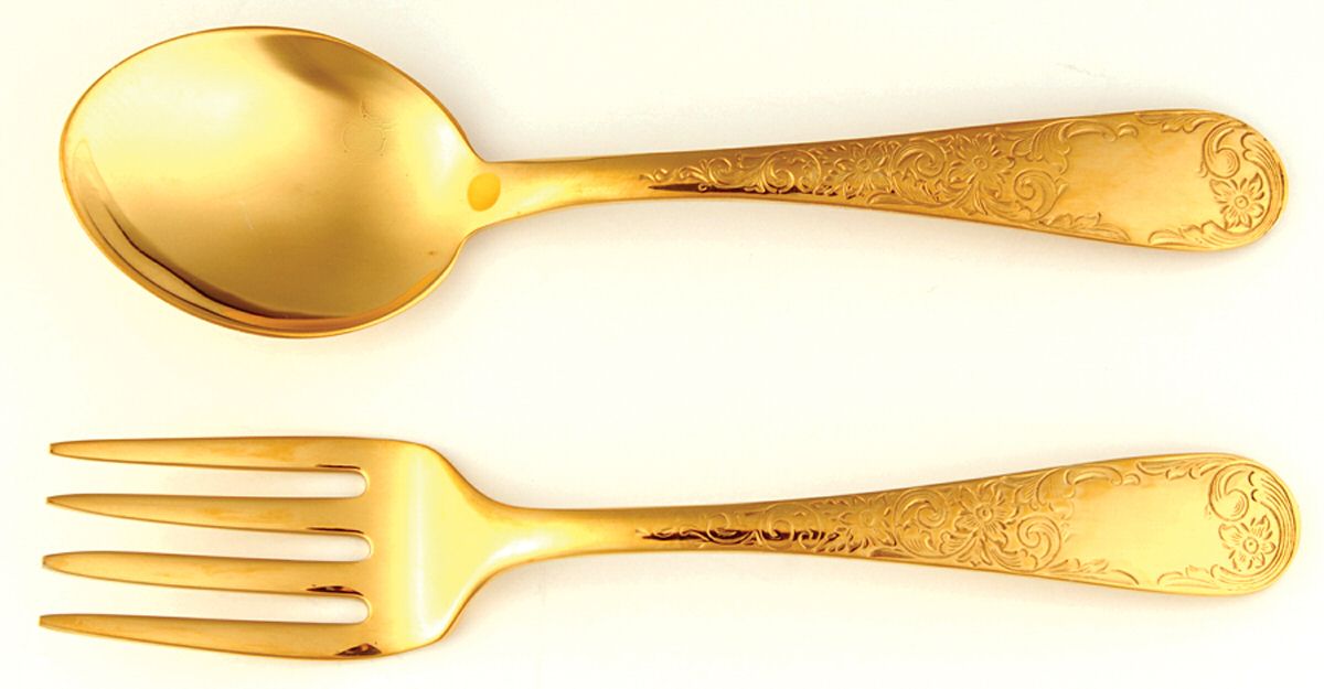 Golden Old Maryland Engraved (Sterling) 2 Pc Baby Set (BF, BS) by Kirk Stieff-1