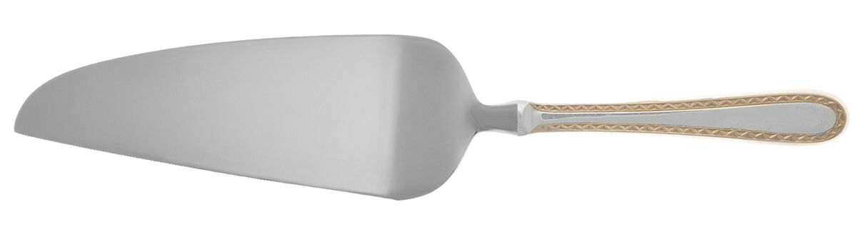 Golden Winslow (Sterling, 1850) Pie and Cake Server with Stainless Blade HC by Kirk Stieff-1