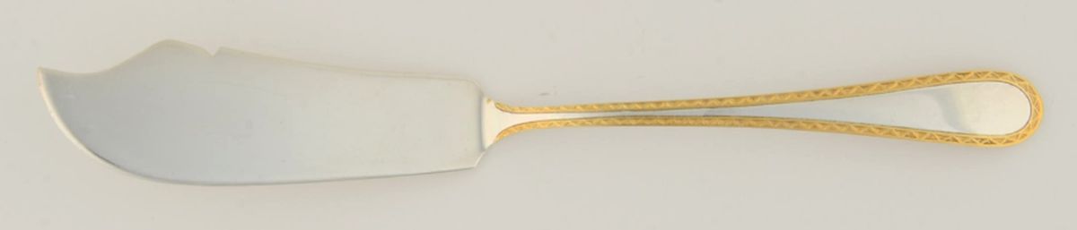 Golden Winslow (Sterling, 1850) Flat Handle Master Butter Knife by Kirk Stieff-1