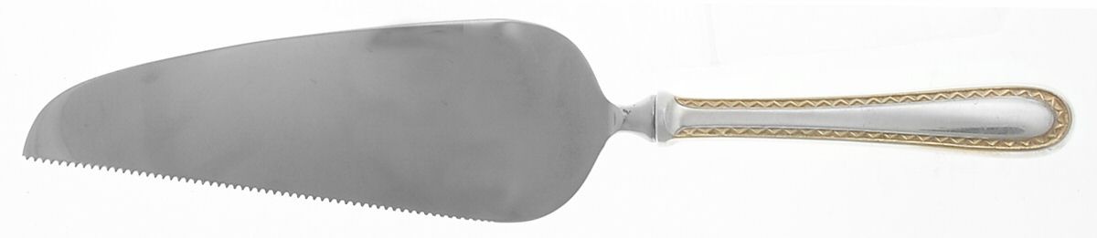 Golden Winslow (Sterling, 1850) Pie and Cake Server with Stainless Blade by Kirk Stieff-1