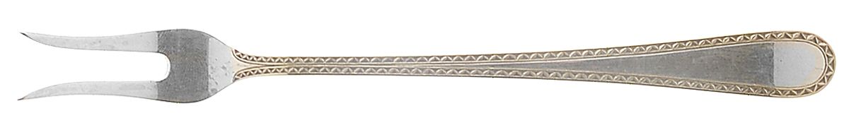 Golden Winslow (Sterling, 1850) Large 2 Tine Lemon Fork by Kirk Stieff-1