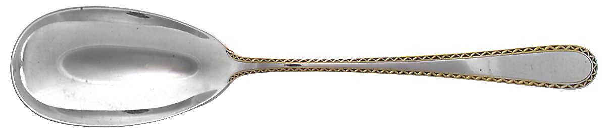 Golden Winslow (Sterling, 1850) Solid Serving Spoon by Kirk Stieff-1