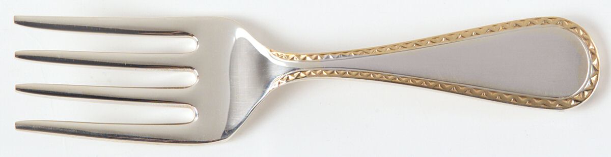 Golden Winslow (Sterling, 1850) Baby Fork by Kirk Stieff-1