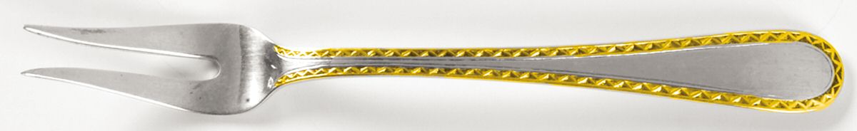 Golden Winslow (Sterling, 1850) Individual Lemon Fork by Kirk Stieff-1