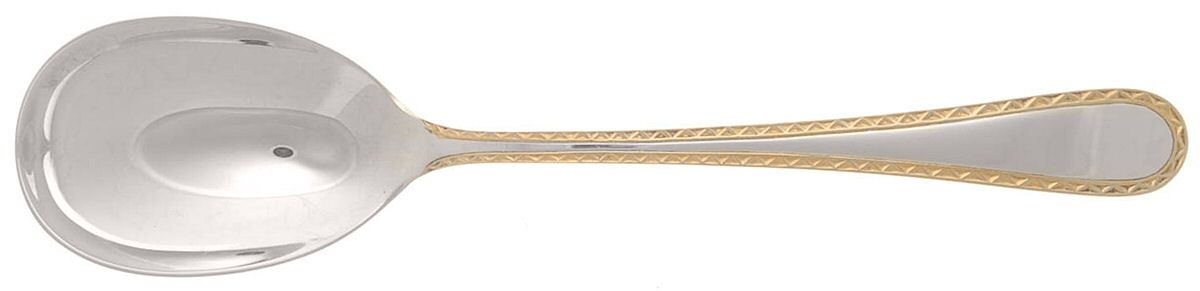 Golden Winslow (Sterling, 1850) Sugar Spoon by Kirk Stieff-1