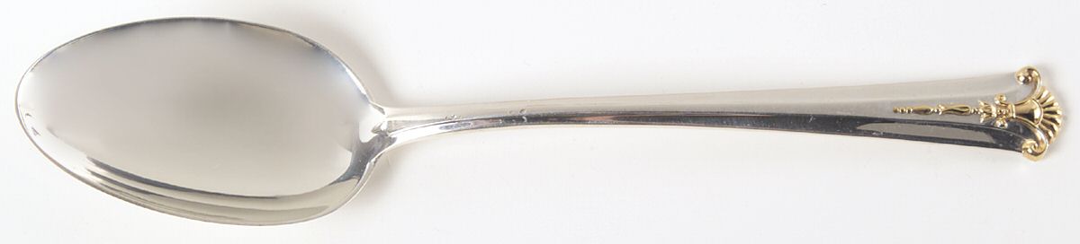 Golden Severn-Worthington (Sterling, 1990) Tablespoon (Serving Spoon) by Kirk Stieff-1