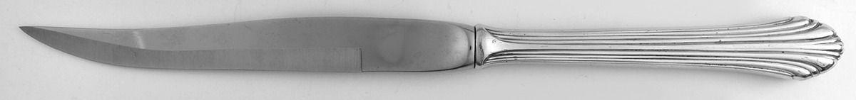 Homewood (Sterling, 1938, No Monograms) Individual Steak Knife w/Bevel Blade by Kirk Stieff-1