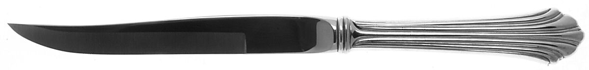 Homewood (Sterling, 1938, No Monograms) Individual Steak Knife w/Bevel Blade by Kirk Stieff-1