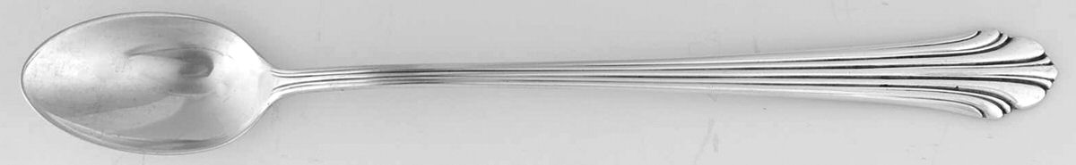 Homewood (Sterling, 1938, No Monograms) Iced Tea Spoon by Kirk Stieff-1