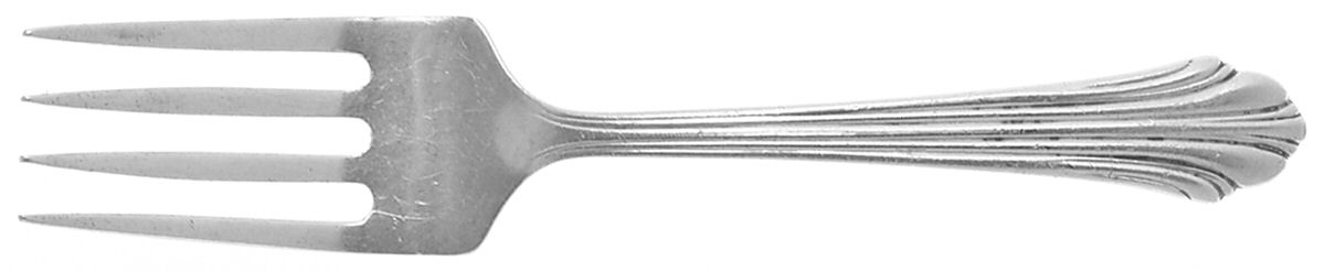 Homewood (Sterling, 1938, No Monograms) Baby Fork by Kirk Stieff-1