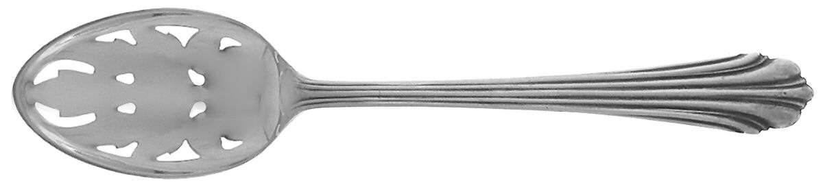 Homewood (Sterling, 1938, No Monograms) Pierced Tablespoon (Serving Spoon) by Kirk Stieff-1