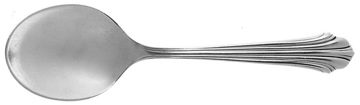 Homewood (Sterling, 1938, No Monograms) Straight Handle Baby Spoon by Kirk Stieff-1