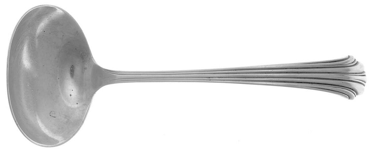 Homewood (Sterling, 1938, No Monograms) Solid Gravy Ladle by Kirk Stieff-1