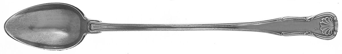 King (Sterling, 1825) Iced Tea Spoon by Kirk Stieff-1