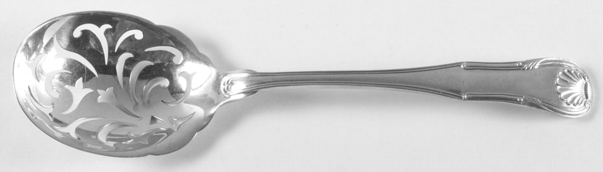 King (Sterling, 1825) Ice Serving Spoon Large by Kirk Stieff-1