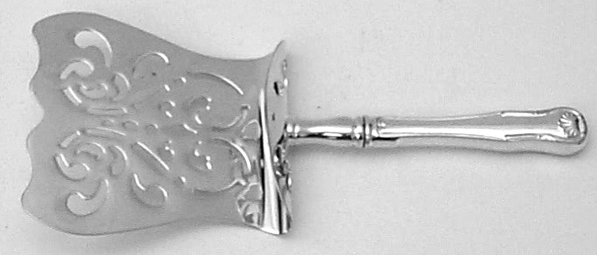 King (Sterling, 1825) Hollow Asparagus Server with Silverplate Hood by Kirk Stieff-1