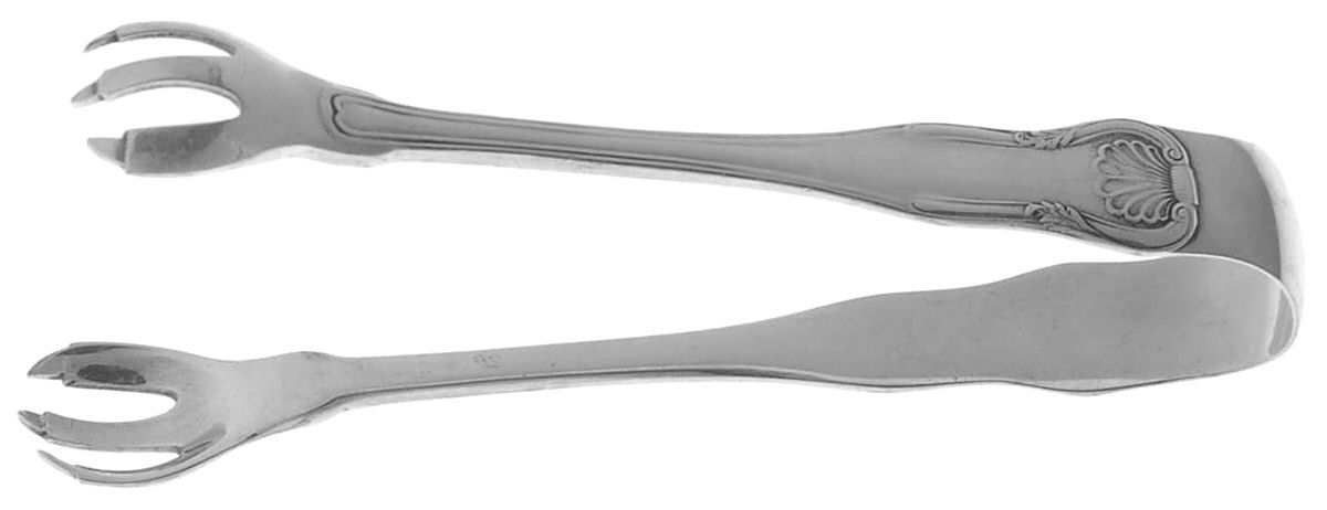 King (Sterling, 1825) Small Sugar Tongs by Kirk Stieff-1