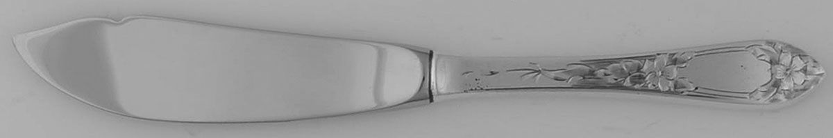 Lady Claire-Hand Engraved (Sterling, 1925) Hollow Handle Master Butter Knife by Kirk Stieff-1