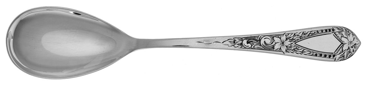 Lady Claire-Hand Engraved (Sterling, 1925) Individual Egg/Parfait Spoon by Kirk Stieff-1