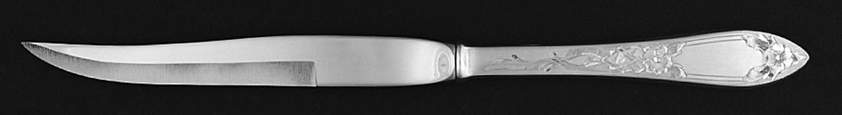 Lady Claire-Hand Engraved (Sterling, 1925) Individual Steak Knife Hollow Handle by Kirk Stieff-1