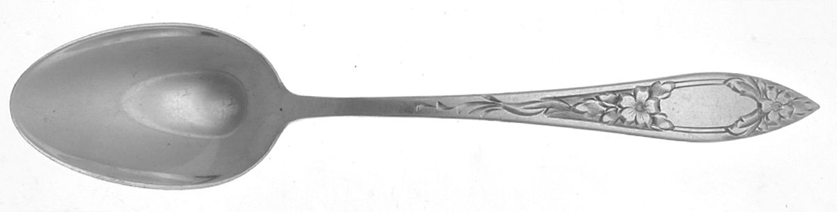 Lady Claire-Hand Engraved (Sterling, 1925) Five O'Clock Teaspoon by Kirk Stieff-1