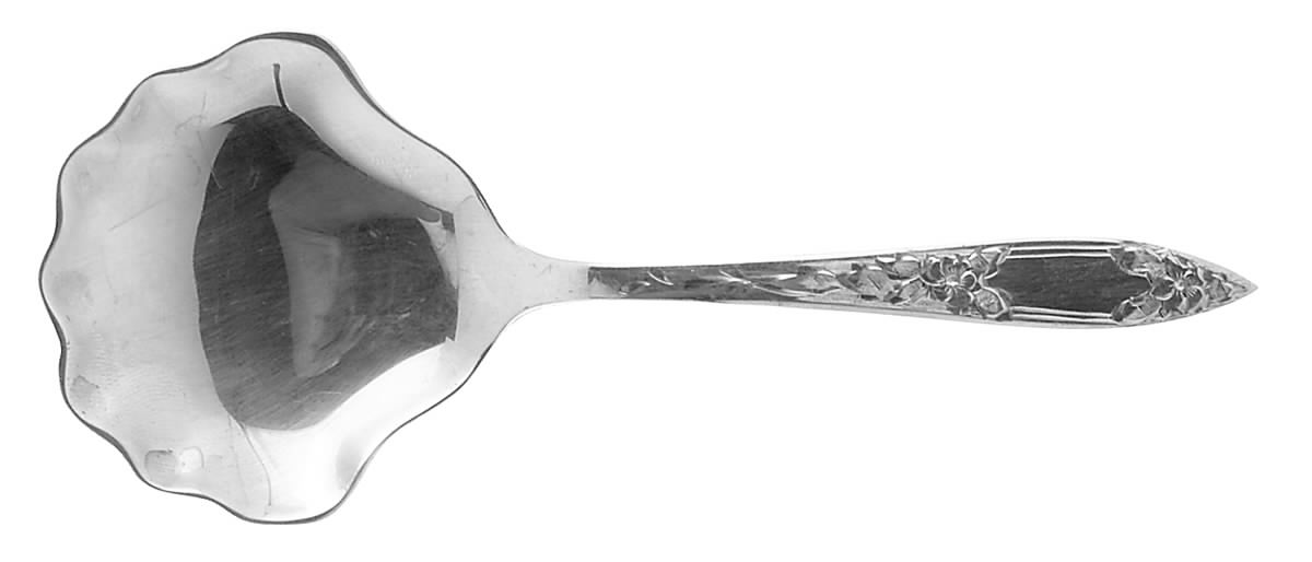 Lady Claire-Hand Engraved (Sterling, 1925) Solid Bon Bon Spoon by Kirk Stieff-1