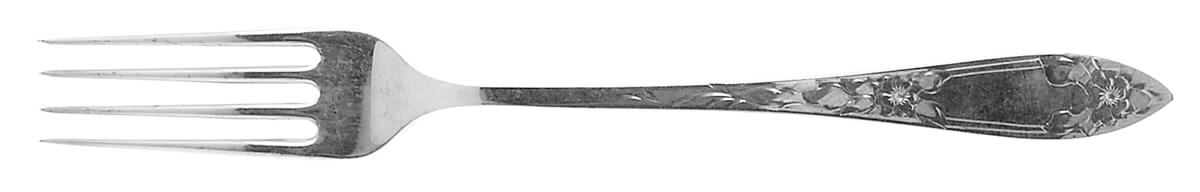 Lady Claire-Hand Engraved (Sterling, 1925) Fork by Kirk Stieff-1