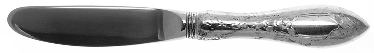 Lady Claire-Hand Engraved (Sterling, 1925) Butter Spreader by Kirk Stieff-1