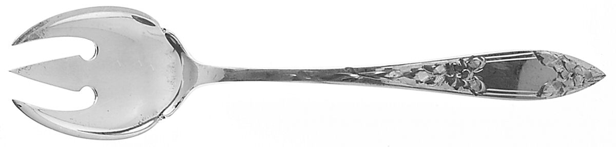 Lady Claire-Hand Engraved (Sterling, 1925) Ice Cream Fork by Kirk Stieff-1