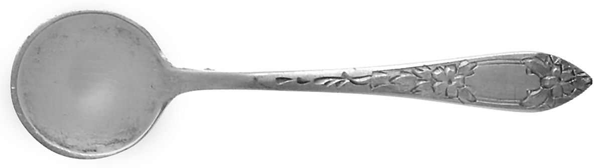 Lady Claire-Hand Engraved (Sterling, 1925) Lapel Pin by Kirk Stieff-1