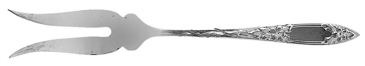 Lady Claire-Hand Engraved (Sterling, 1925) Lemon Fork by Kirk Stieff-1