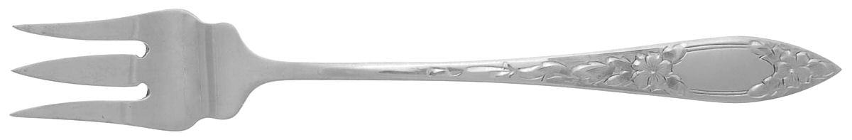 Lady Claire-Hand Engraved (Sterling, 1925) Short Handle Pickle/Olive Fork by Kirk Stieff-1