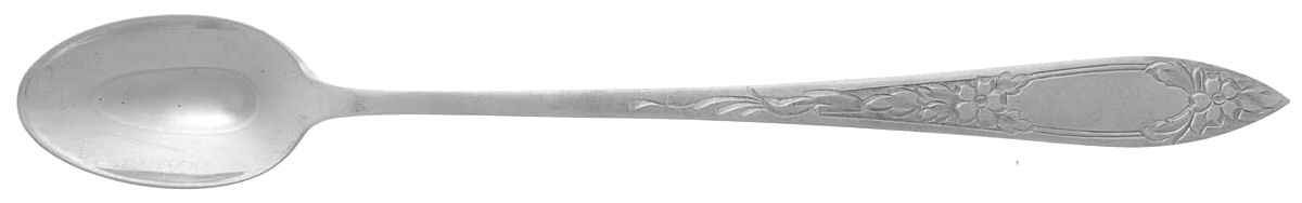Lady Claire-Hand Engraved (Sterling, 1925) Iced Tea Spoon by Kirk Stieff-1
