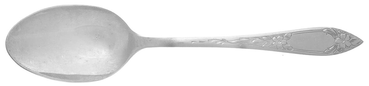 Lady Claire-Hand Engraved (Sterling, 1925) Tablespoon (Serving Spoon) by Kirk Stieff-1