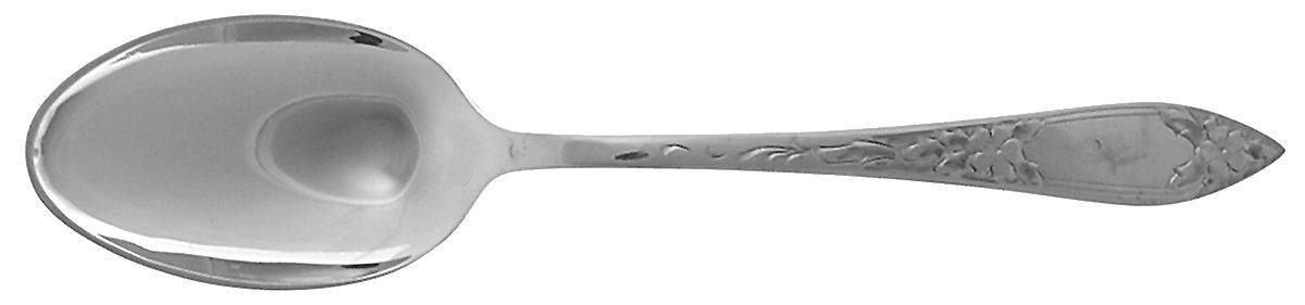 Lady Claire-Hand Engraved (Sterling, 1925) Tablespoon (Serving Spoon) Large by Kirk Stieff-1