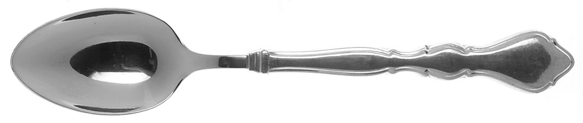 Litchfield (Pewter, Satin Handle, Glossy Bowl) Teaspoon by Kirk Stieff-1