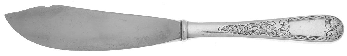 Mayflower (Sterling, 1846) Hollow Handle Master Butter Knife by Kirk Stieff-1