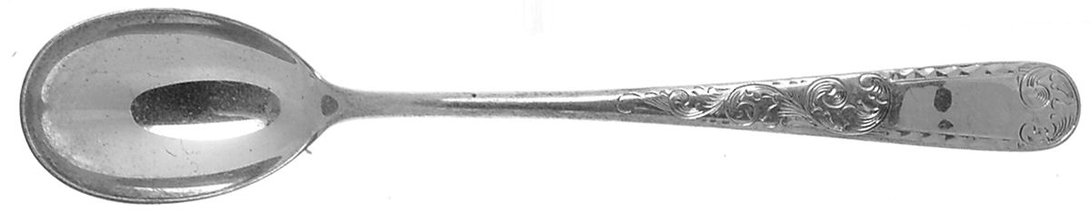 Mayflower (Sterling, 1846) Parfait Spoon (Solid Piece) by Kirk Stieff-1
