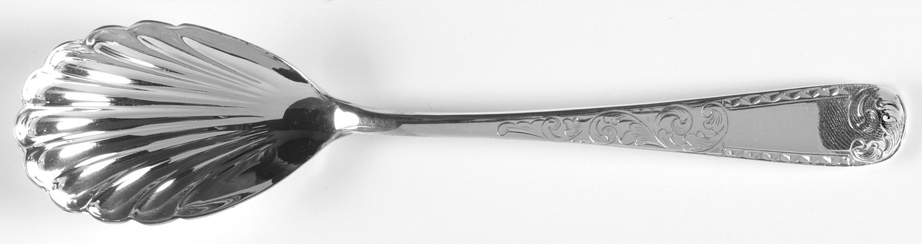Mayflower (Sterling, 1846) Sugar Shell Spoon by Kirk Stieff-1