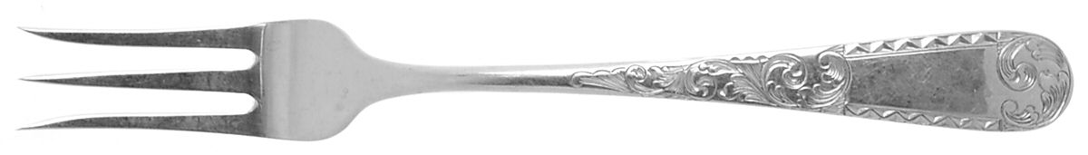 Mayflower (Sterling, 1846) Short Handle Pickle/Olive Fork by Kirk Stieff-1